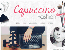 Tablet Screenshot of capuccinofashion.com